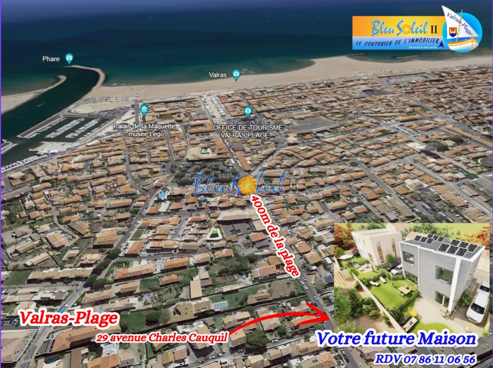 Image_, Villa, Valras-Plage, ref :1825